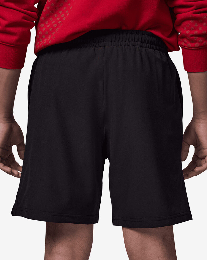 Shop Jordan Big Kids' Jumpman Woven Play Shorts 95D817-023 black