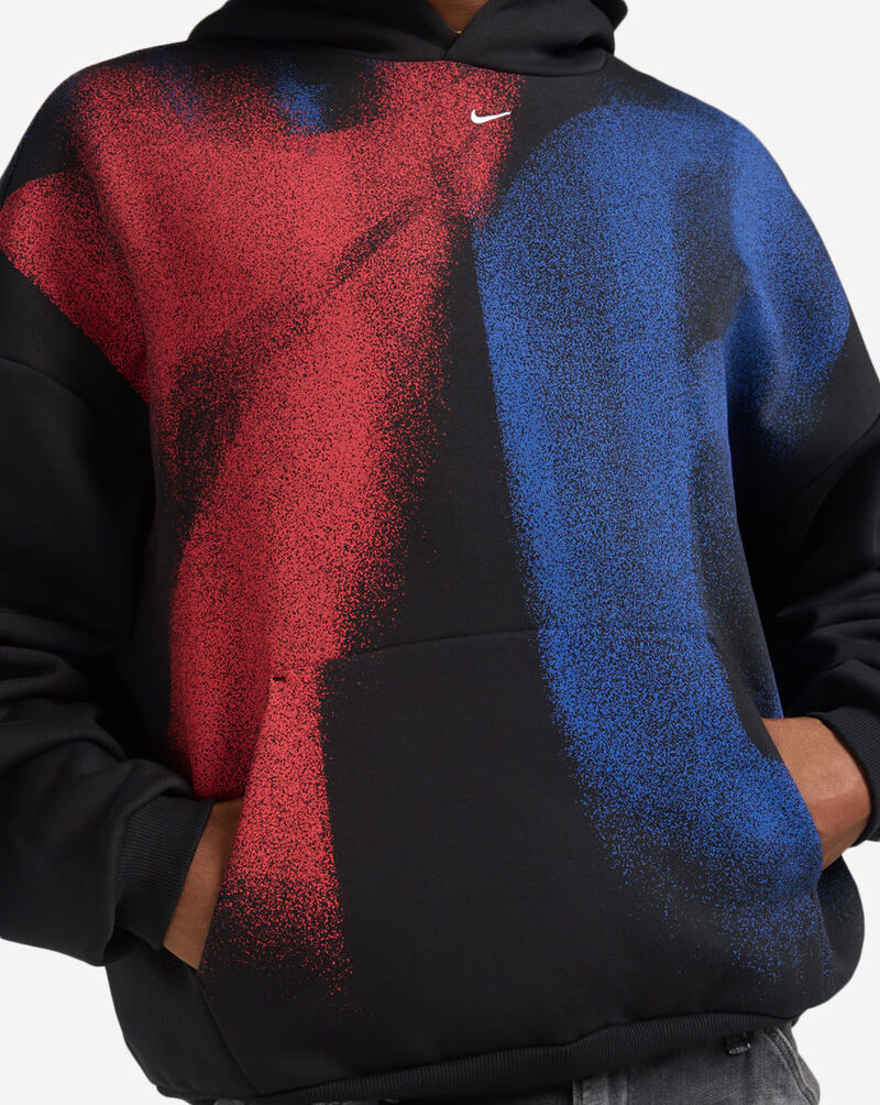 Nike Philadelphia 76ers Standard Issue Fleece Basketball Hoodie IQ2575-010 Black 3
