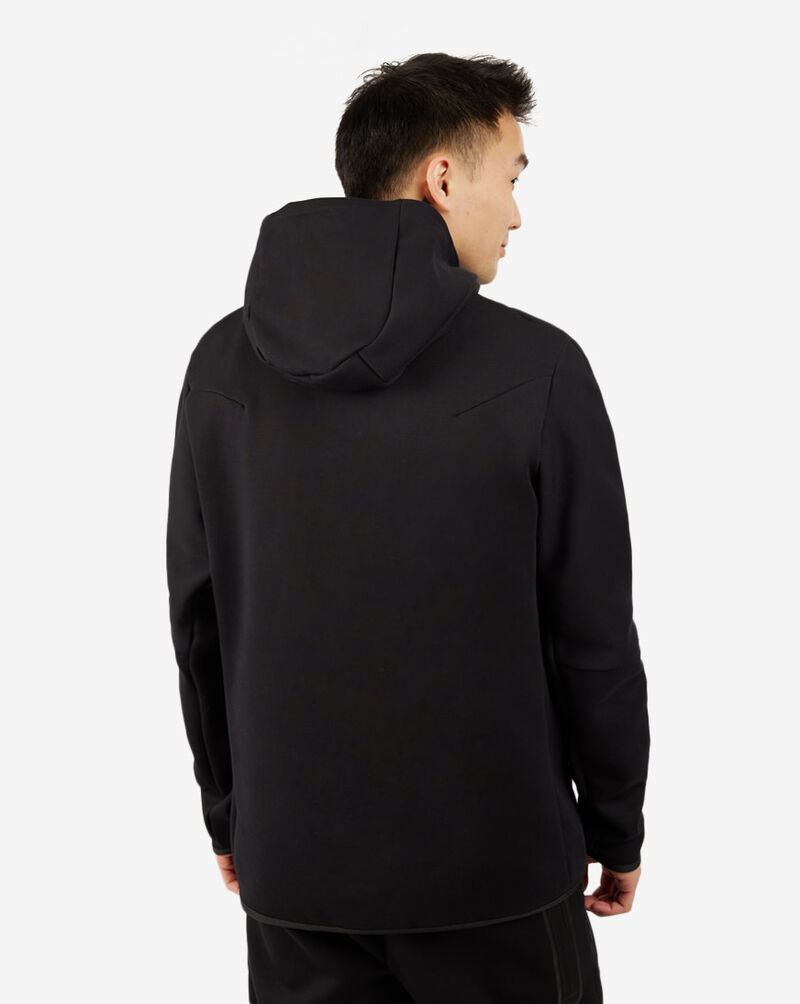 Shop Nike NSW Tech Fleece Graphic Pullover Hoodie DX0577-010 black | SNIPES  USA