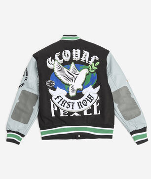 Kids' Peace Varsity Jacket