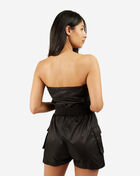 Nylon Cargo Romper