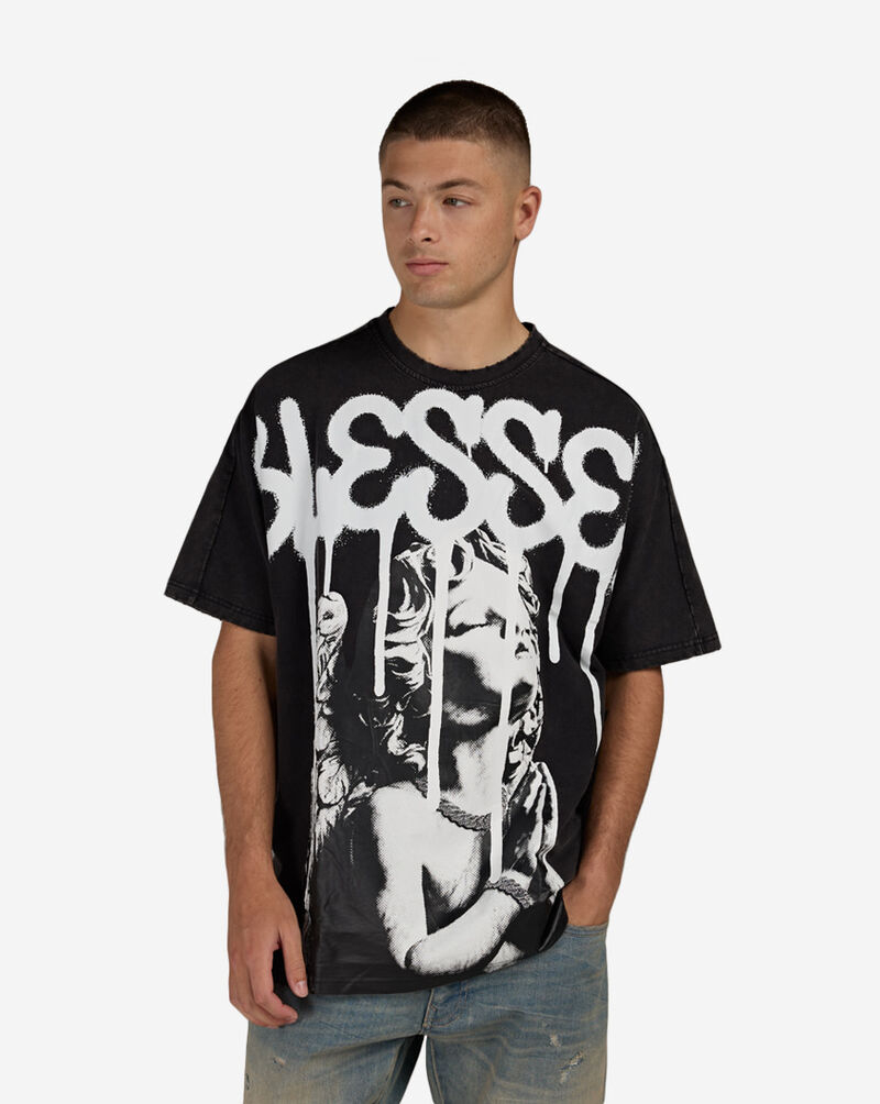 STREETZ IS WATCHIN Pray For Better Days Tee SIW5302-BLK Black 1