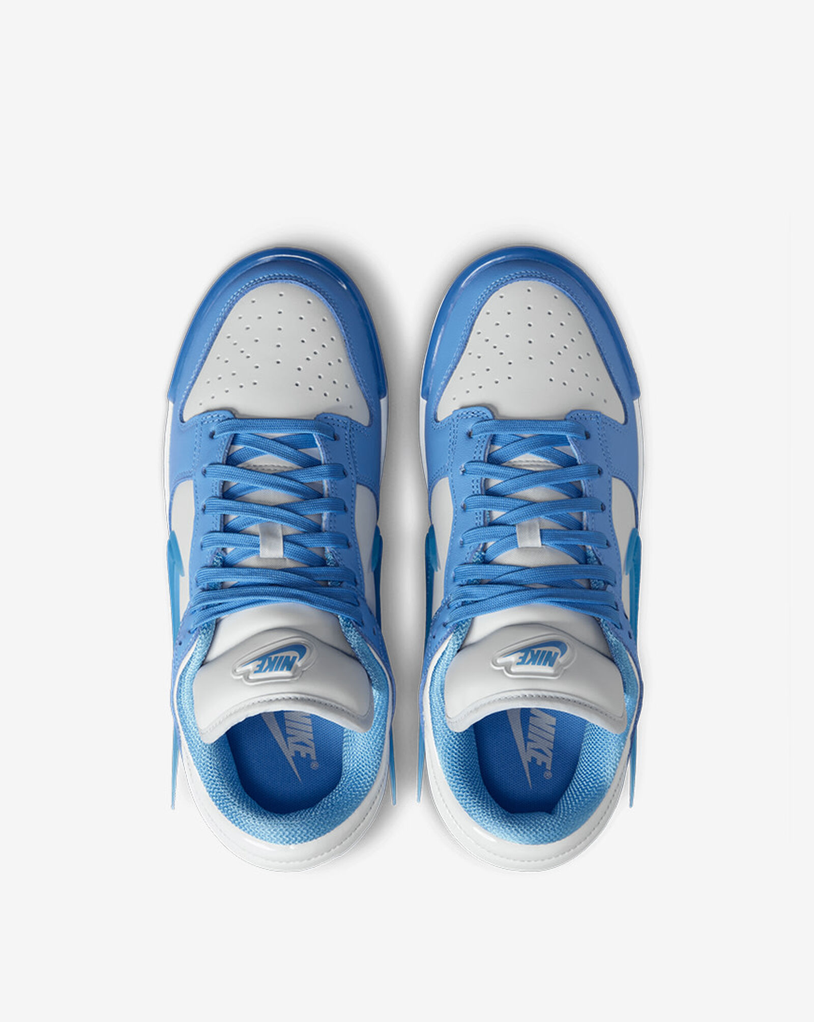 dunk low university blue snipes