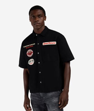 Motorcycle Woven Top