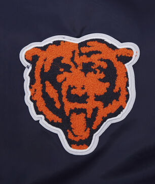 Chicago Bears Retro Classic Rib Satin Jacket 