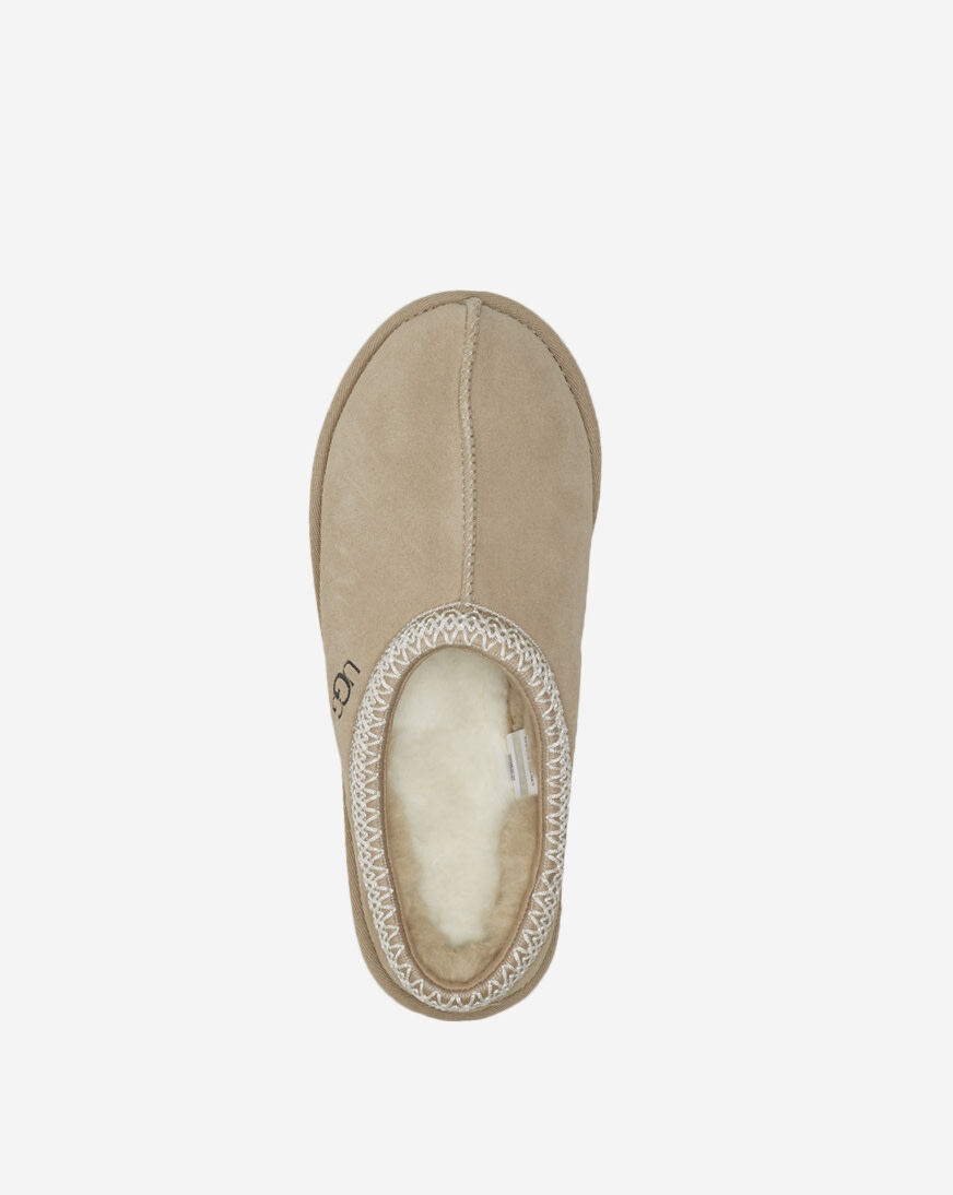 【送料&関税込】UGG Tasman Beige Plaited Hem Mules In Suede UGG Tasman Beige Plaited Hem Mules In Suede Woman | italist