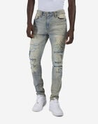 Jordan Craig 5Pkt Rip Repair Jeans JS3208-ICED Blue 1
