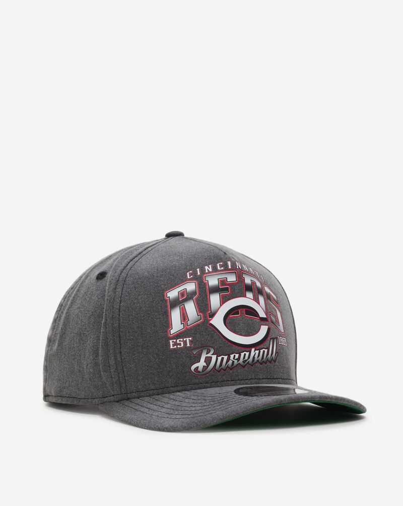 New Era 9Fifty Cincinnati Reds Washed A-Frame Snapback Hat 60624370 Grey 1