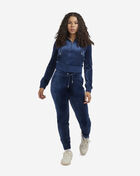 Big Bling Velour Full-Zip Hoodie