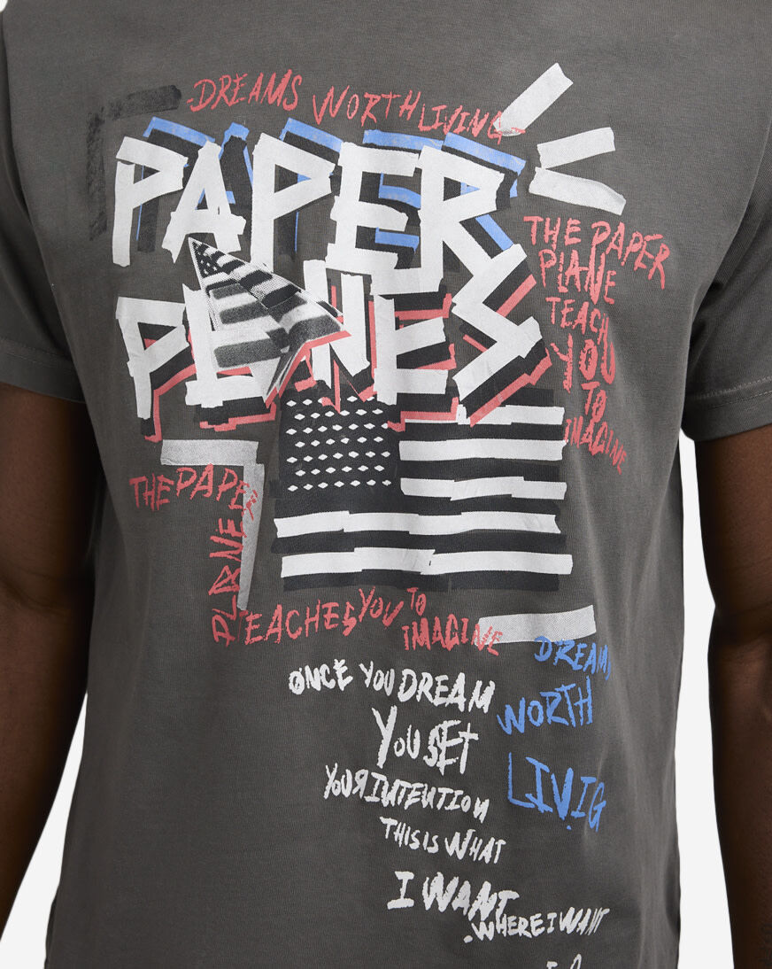 Shop Paper Planes Collage Tee 200473 black | SNIPES USA
