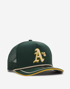 New Era 9Fifty Oakland Athletics Rope A-Frame Snapback Hat 60641315 Green 1