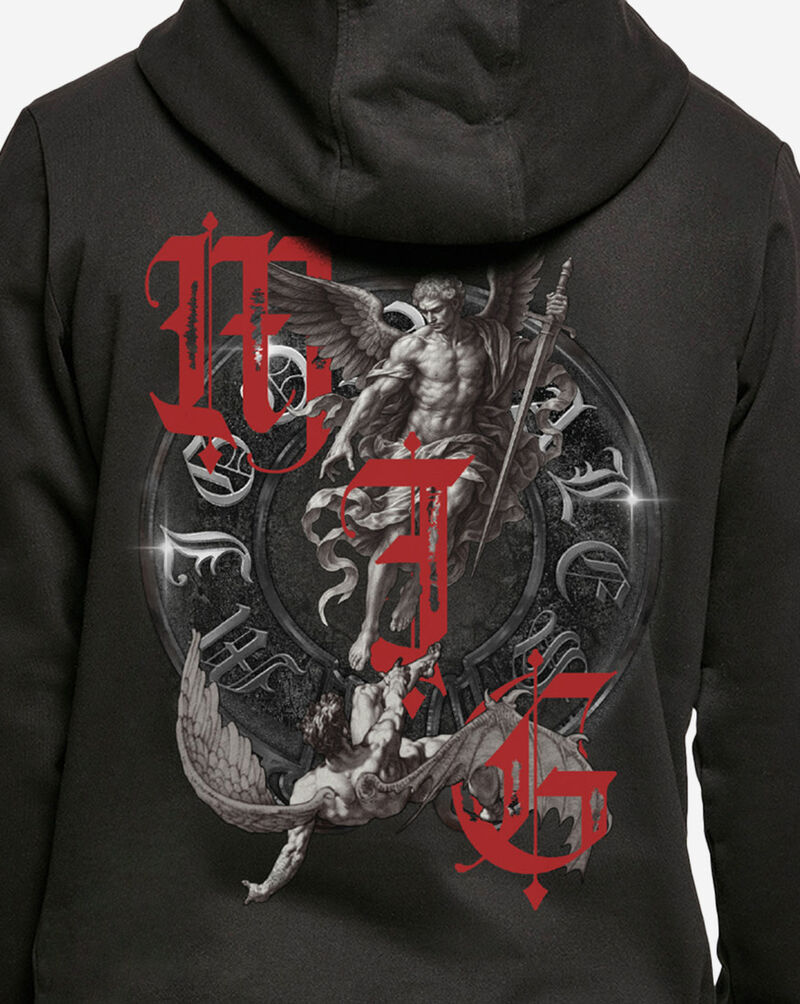 MJ Gonzales Angels Hoodie MJG12312-00007 Black 4