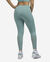 Pro Mid-Rise 7/8 Mesh-Panel Graphic Leggings