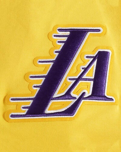 Los Angeles Lakers James Short Sleeve Hoodie Los Angeles Lakers James Short Sleeve Hoodie