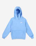 Nike Big Kids' NSW Club Fleece Hoodie FD3000-414 Blue 1