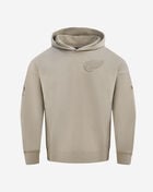 PRO STANDARD Detroit Red Wings Neutral Drop Shoulder Fleece Pullover Hoodie HDR564036-TAU Beige 1