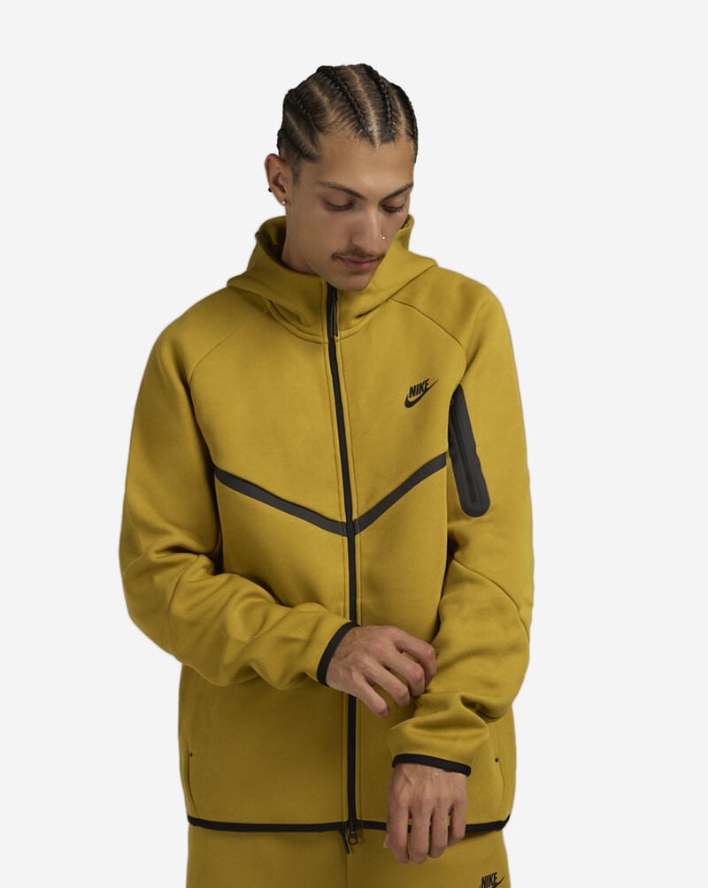 Nike Tech Fleece Full-Zip Hoodie HV0949-352 Brown 1