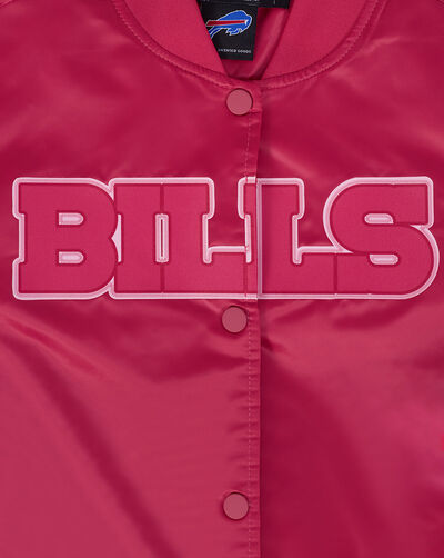 Buffalo Bills Triple Pink Satin Jacket