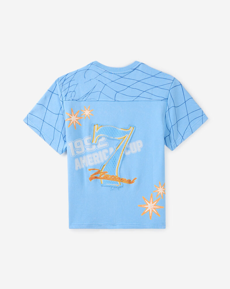 Smoke Rise Kids' Mineral Wash Ascend Tee BFO26S455SN-CAROLINABLUE Blue 3