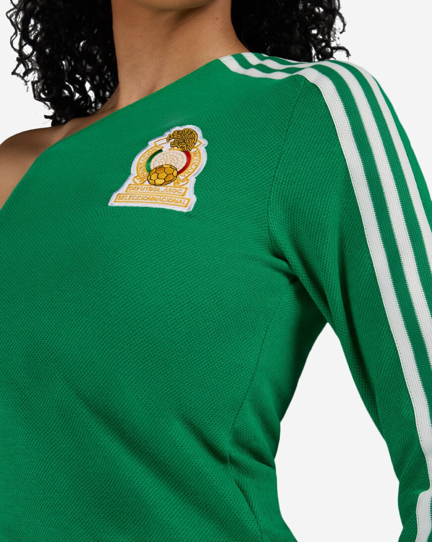 Shop adidas Mexico Reconstructed Bringback Jersey KE2298 green