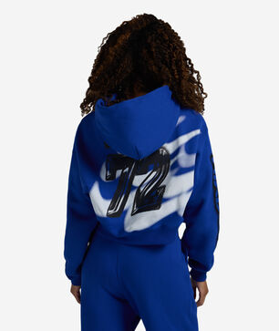 Studio Fleece Medium Weight Cropped Oversized Pullover Hoodie