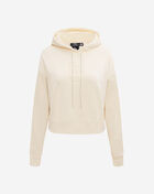 Los Angeles Dodgers Neutral Cropped Fleece Pullover Hoodie