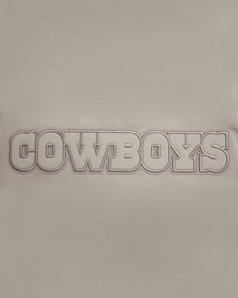 PRO STANDARD Dallas Cowboys Neutral Twill Jacket FDC644493-TAU Beige 4