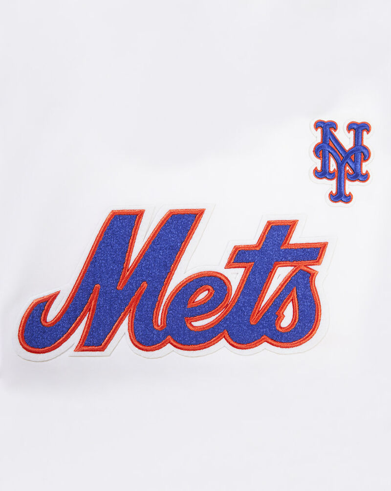 PRO STANDARD New York Mets Short Sleeve Classic Slim Fit Tee LNMA34580-WHT White 4