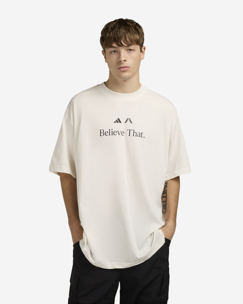 adidas Anthony Edwards Believe That Tee JM7948 White 1