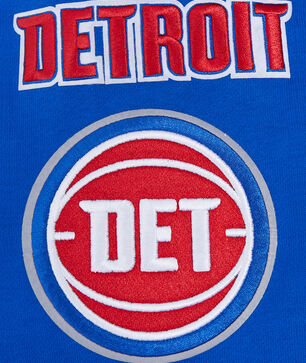 Detroit Pistons Mash Up Rib Fleece Crewneck
