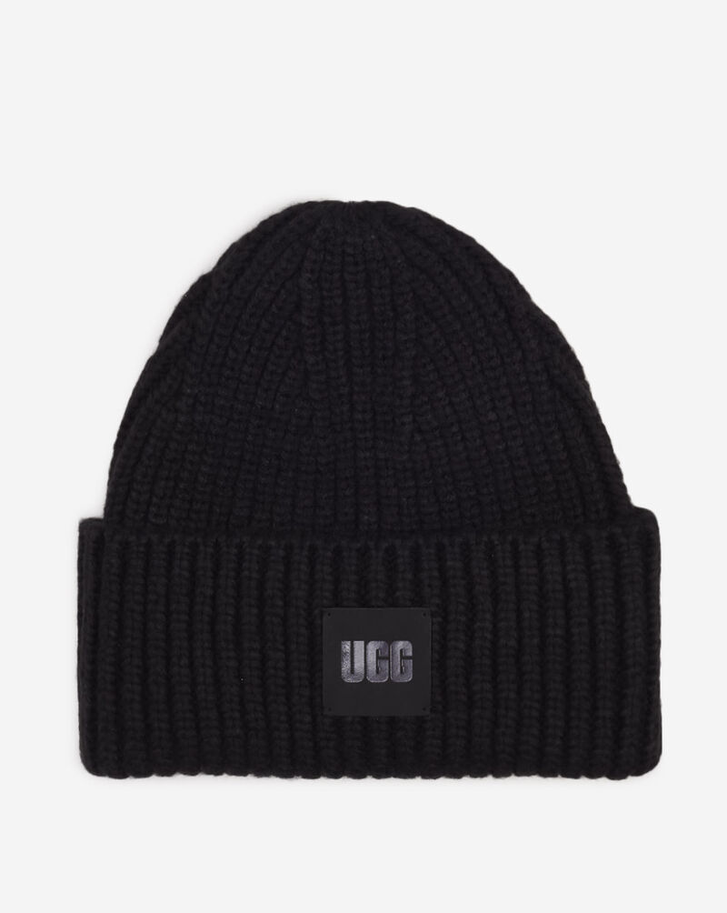 UGG Chunky Rib Beanie 20061-BLK Black 1