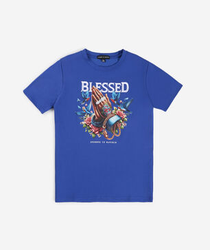 Kids' Blessed Tattoo Praying Hands Tee