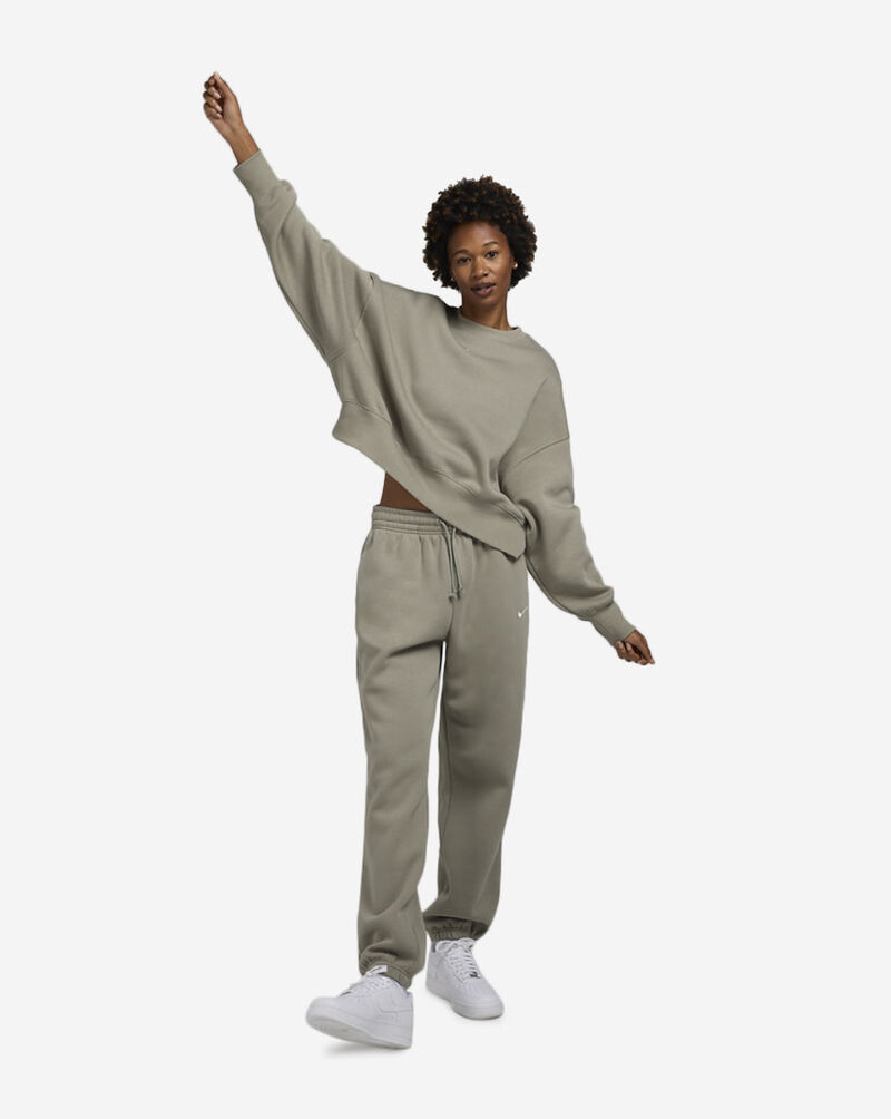 Nike NSW Phoenix Fleece Over-Oversized Crew-Neck Sweatshirt DQ5761-320 Grey 4