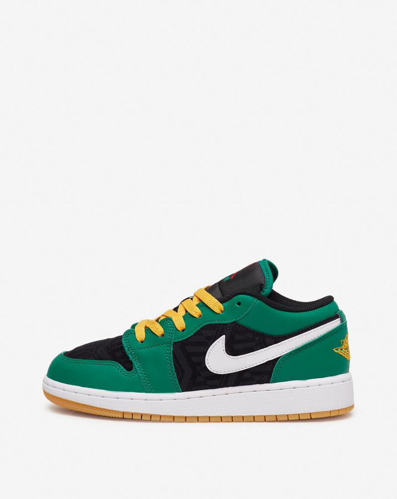 Jordan Grade School Air Jordan 1 Low SE DQ8421-300 Green 1