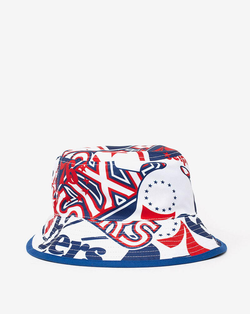 Mitchell & Ness Philadelphia 76ers Neo Cycle Bucket Hat BUCKMM19475-P76BLUE Blue 3