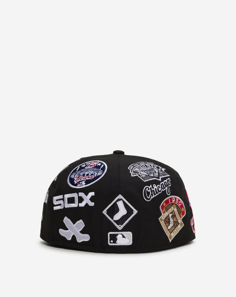 New Era 59Fifty Chicago White Sox All Over Fitted Hat 60803359 Black 3