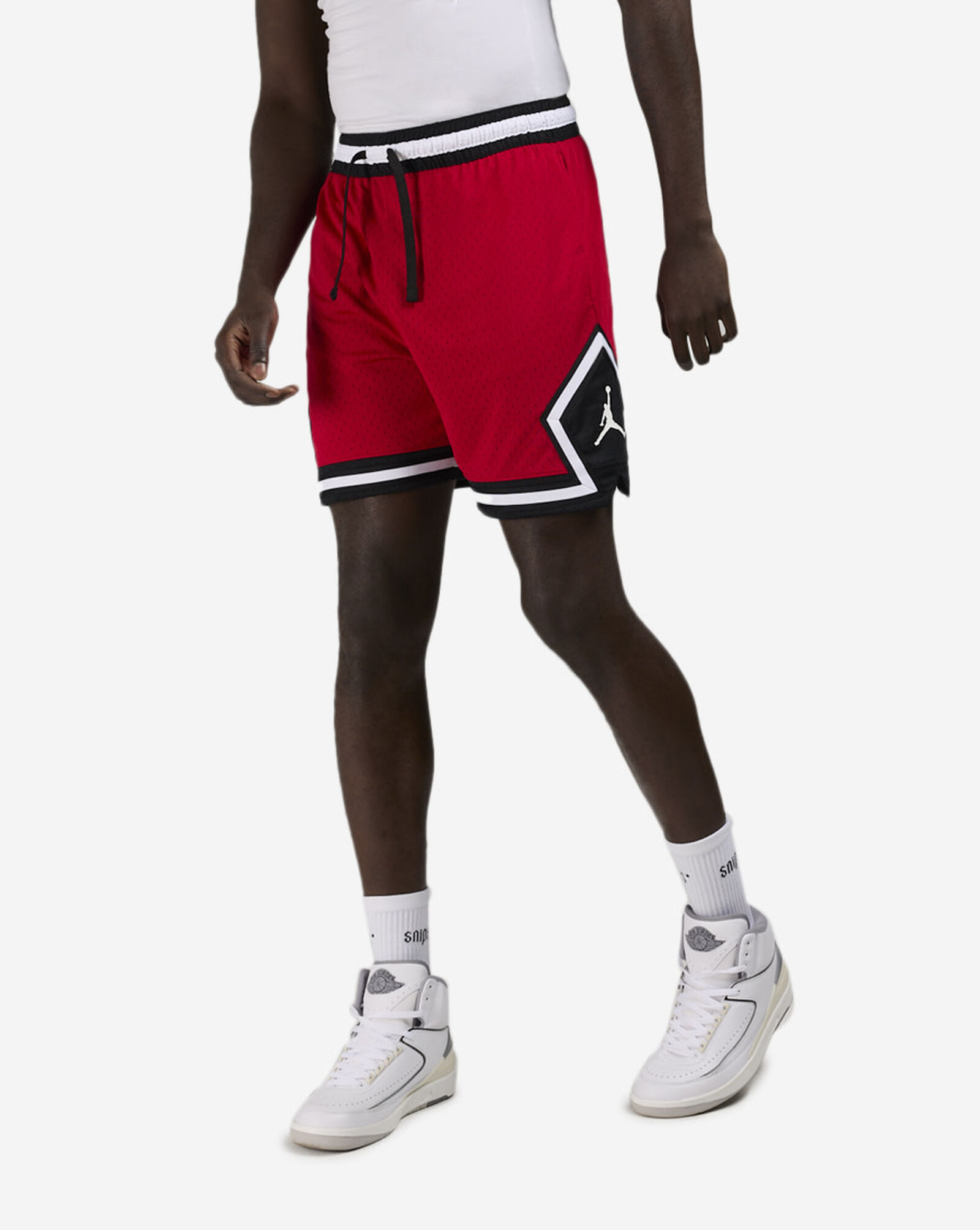 Shop Jordan Diamond Sport DriFIT Shorts DX1487687 red SNIPES USA