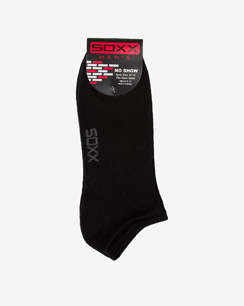 Soxx Men's No Show Socks PL-SX53110200 Black 1