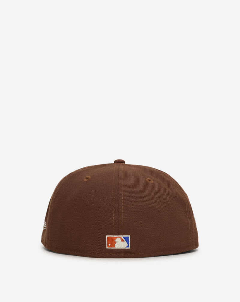 New Era 59Fifty New York Mets Fitted Hat 70958611 Brown 3