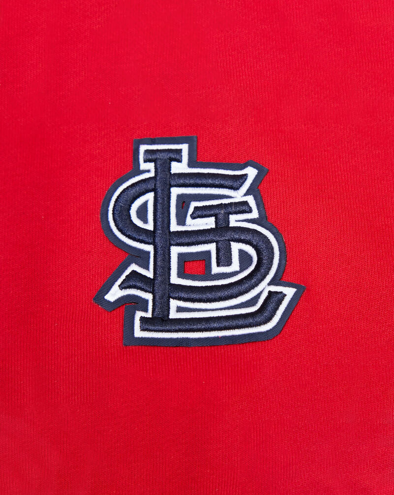 PRO STANDARD St. Louis Cardinals Classic Fleece Crewneck LSCC35215-RED Red 4