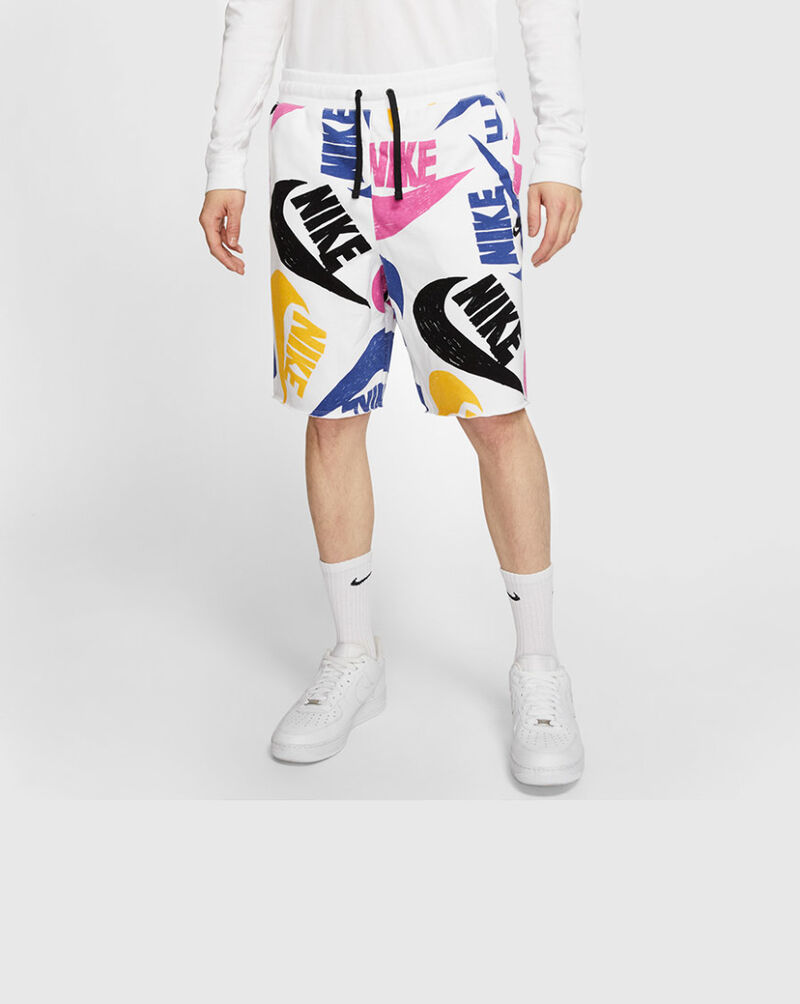 nike all over shorts