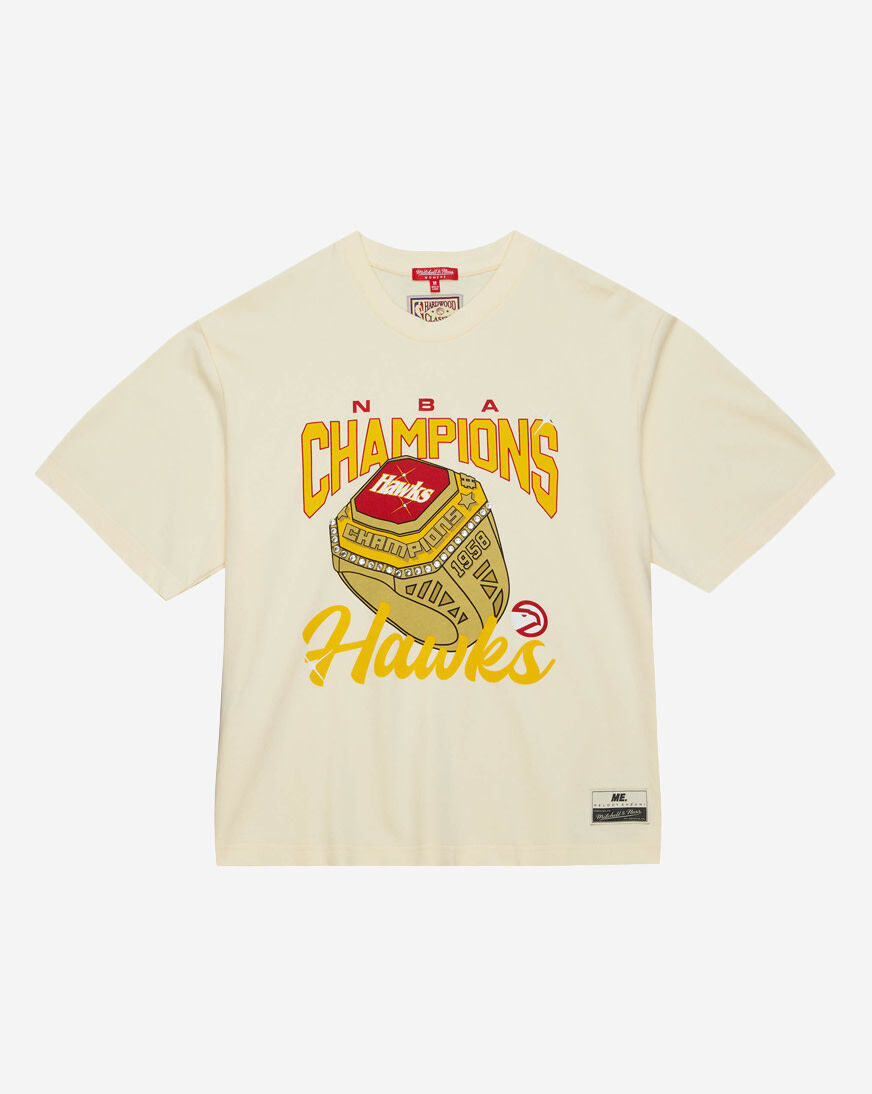 Shop Mitchell Ness Melody Eshani Short Sleeve Tee Atlanta