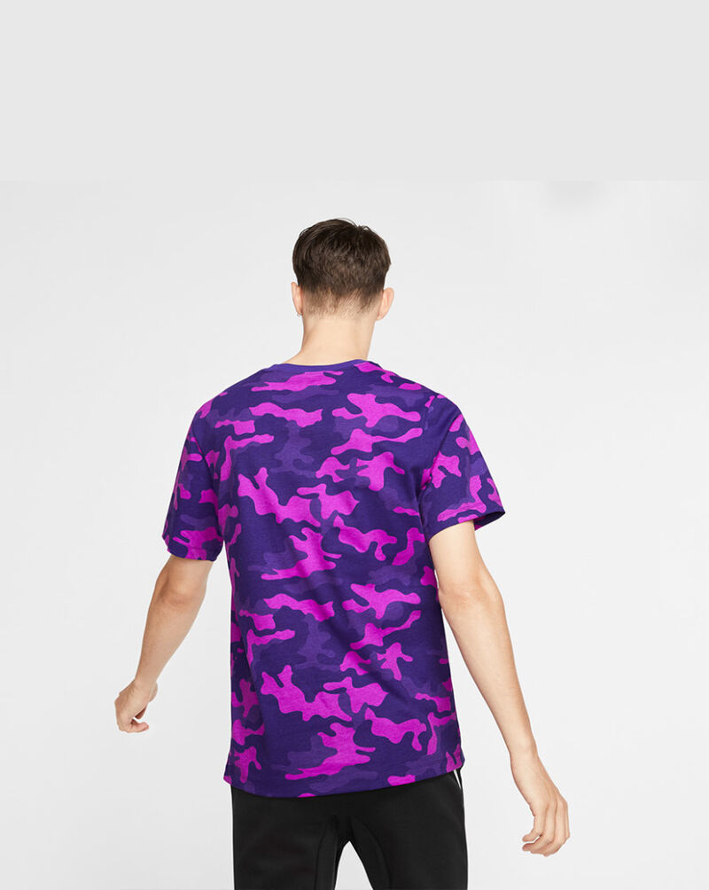Nike Nsw Purple Camo Tee Mens Clothes | Snipes USA