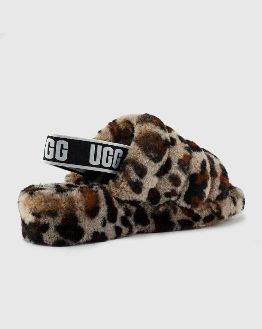 ugg fluff yeah leopard