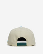 New Era 9Fifty Jacksonville Jaguars Curve A-Frame Snapback Hat 71094921 cream 3