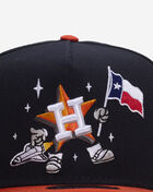 New Era 9Fifty Houston Astros Cartoon A-Frame Snapback Hat 60800155 Blue 2