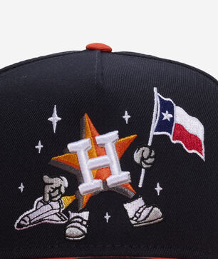 9Fifty Houston Astros Cartoon A-Frame Snapback Hat