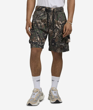 Nylon Cargo Shorts