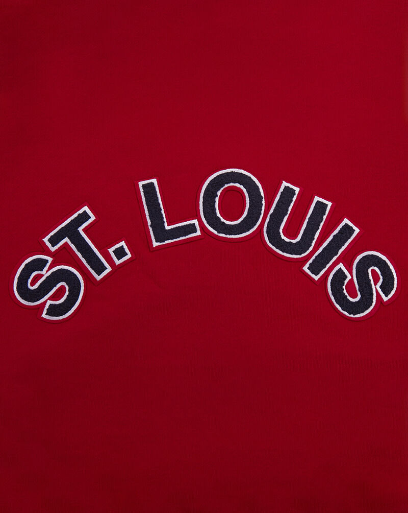 PRO STANDARD St. Louis Cardinals  Classic Fleece Hoodie Dress LSCB35219-RED Red 2