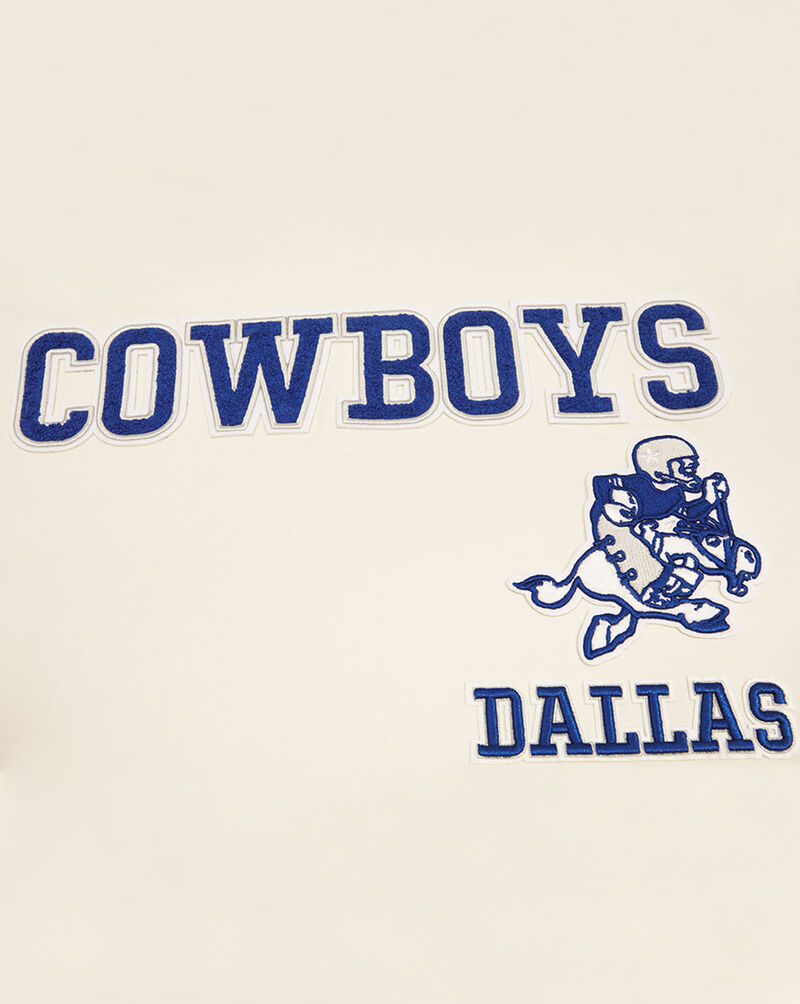PRO STANDARD Dallas Cowboys Retro Classic Double Knit Tee FDC143510-EDB cream 2